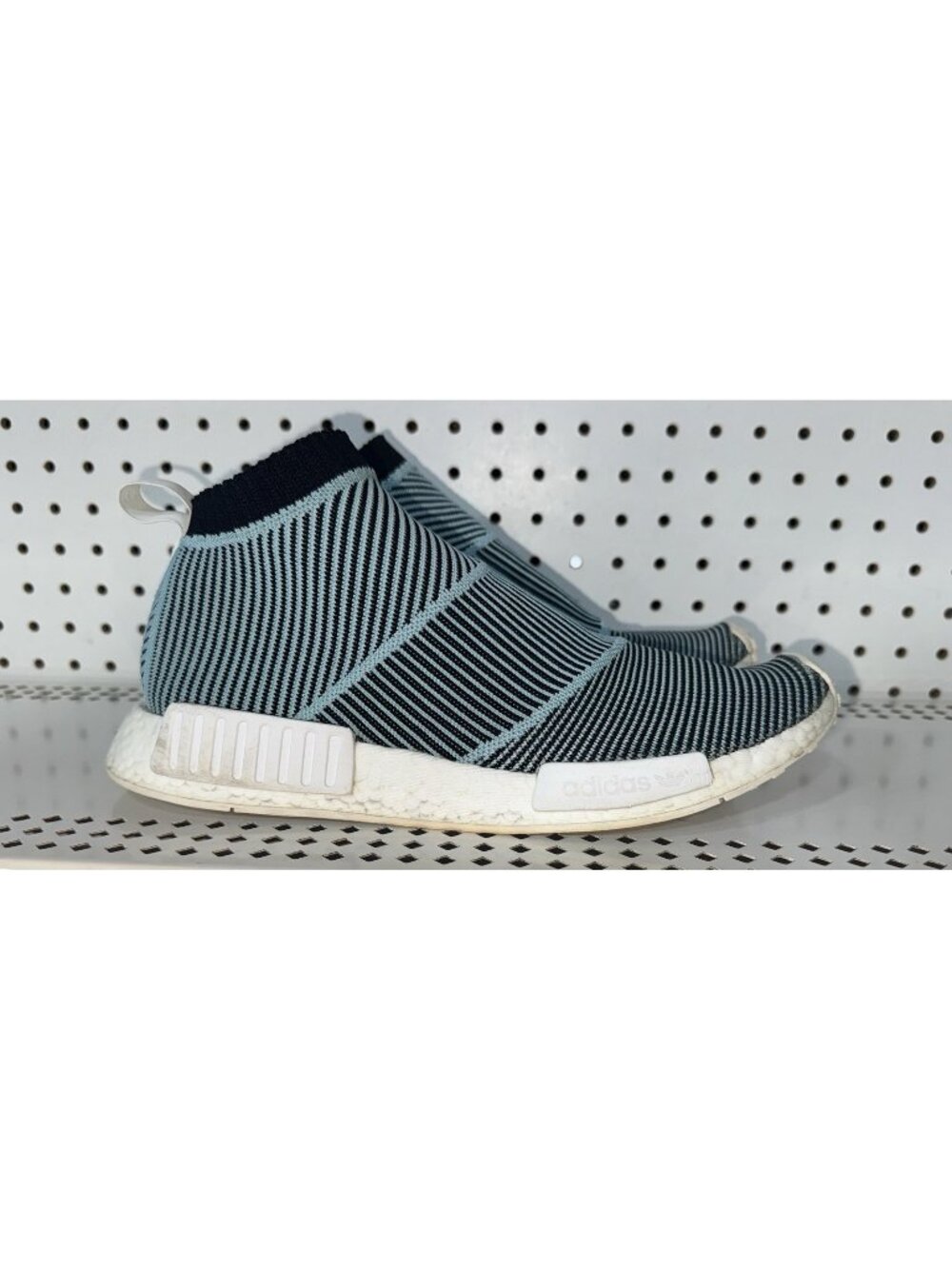 Adidas NMD CS1 Parley Primeknit Blue Spirit Mens Athletic Shoes Sneakers Size 10